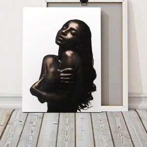 1pc Canvas Poster, No Frame, Vintage Art, Artistic Portraits Of Retro Poster